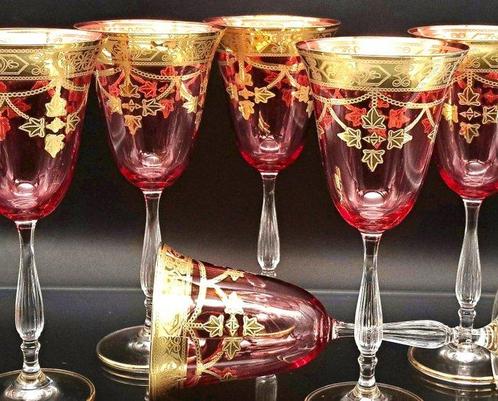 Artemisia - Kelk (6) - hand made - Kristal, Antiek en Kunst, Antiek | Meubels | Tafels