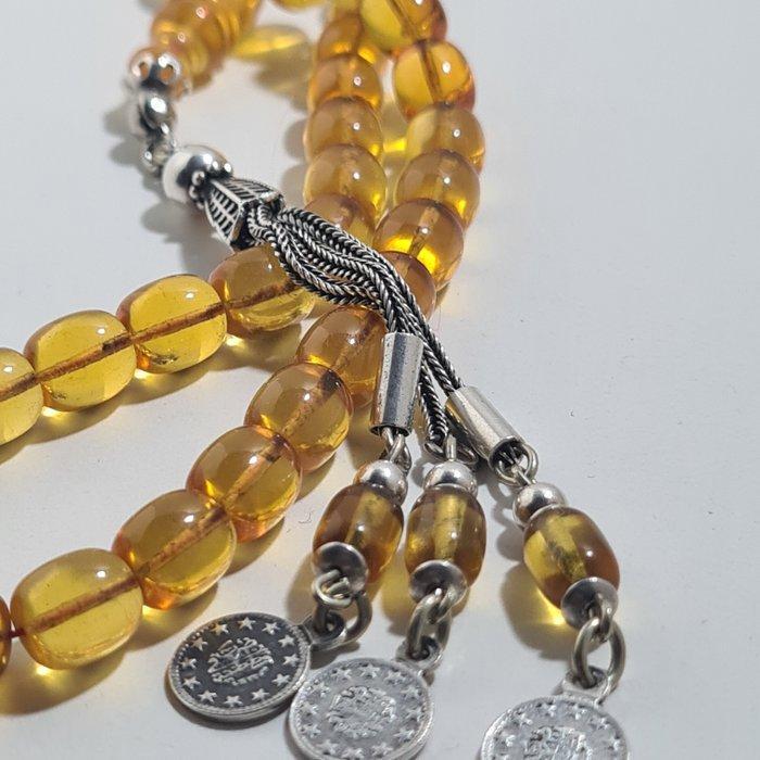 Amber - Barnsteen - prayer- rosary - 5 mm - 6 mm, Antiek en Kunst, Curiosa en Brocante