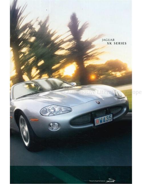 2002 JAGUAR XK8 | XKR BROCHURE NEDERLANDS, Boeken, Auto's | Folders en Tijdschriften