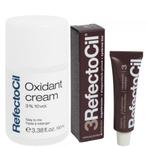 RefectoCil Wenkbrauwverf Oxidant Cream Set - 15+100ml, Ophalen of Verzenden, Nieuw, Overige typen