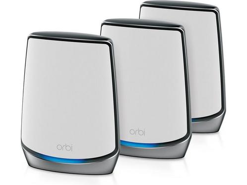 NETGEAR Orbi RBK853 - Mesh Wifi - WiFi 6 - Tri-Band - 6000, Huis en Inrichting, Woonaccessoires | Overige, Zo goed als nieuw, Verzenden