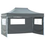 vidaXL Partytent met 3 zijwanden inklapbaar 3x4 m staal, Verzenden, Nieuw, Partytent