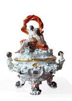 Meissen - J. J. Kaendler, J. F. Eberlein - Tureen - Acis und, Antiek en Kunst