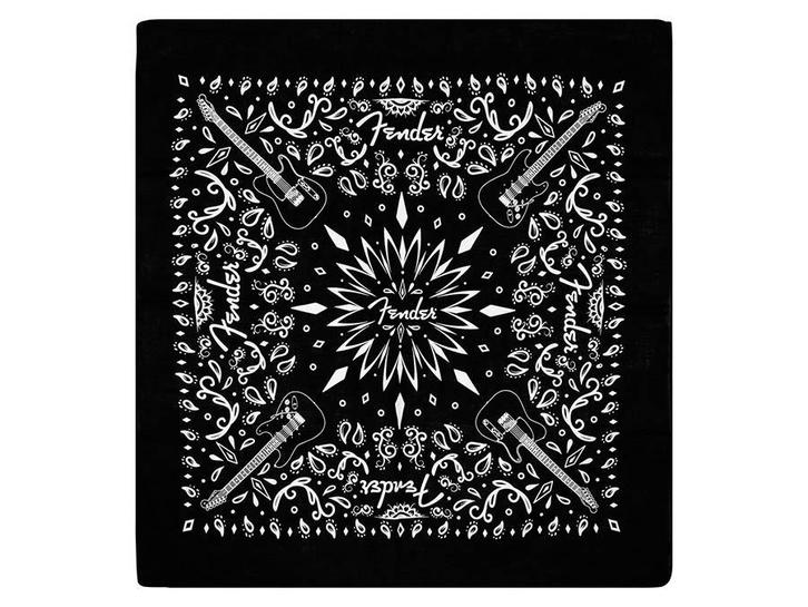 Fender Bandana Zwart, Muziek en Instrumenten, Instrumenten | Toebehoren, Verzenden