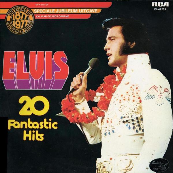 LP gebruikt - Elvis Presley - 20 Fantastic Hits, Cd's en Dvd's, Vinyl | Rock, Zo goed als nieuw, Verzenden