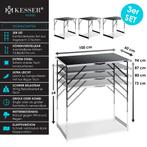 KESSER® Behangtafel / Multifunctionele tafel Profi 3-delig,, Verzenden, Nieuw