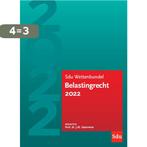 Sdu Wettenbundel Belastingrecht / 2022 / Educatieve, Boeken, Verzenden, Gelezen