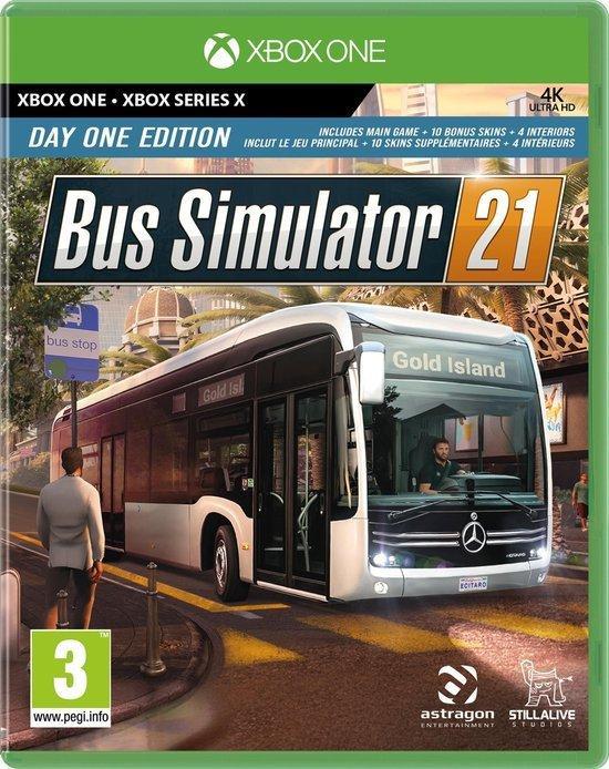 Xbox One Bus Simulator 21, Spelcomputers en Games, Games | Xbox One, Zo goed als nieuw, Verzenden