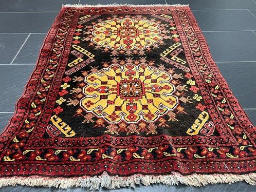 Oude Afghaanse Art Deco - Vloerkleed - 125 cm - 80 cm, Huis en Inrichting, Stoffering | Tapijten en Kleden