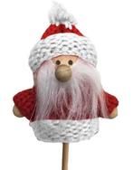 Bijsteker kerstman santa claus rood wit 6.5 cm +10 stok pak, Huis en Inrichting, Ophalen of Verzenden, Nieuw