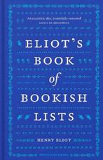 Eliots Book of Bookish Lists | 9780241562727 | Henry Eliot, Boeken, Zo goed als nieuw, Henry Eliot