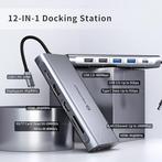 UtechSmart - 12 in 1 oplaadstation - 2x HDMI, Displayport,, Verzenden, Nieuw