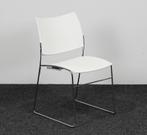 Casala Curvy Kantinestoel - Wit, Huis en Inrichting, Stoelen, Ophalen of Verzenden, Gebruikt