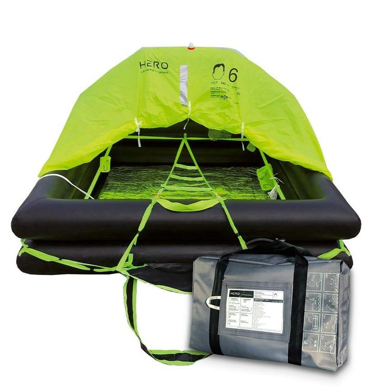 Reddingsvlot Hero ISO 9650-1 Offshore International, Watersport en Boten, Accessoires en Onderhoud, Nieuw, Ophalen of Verzenden