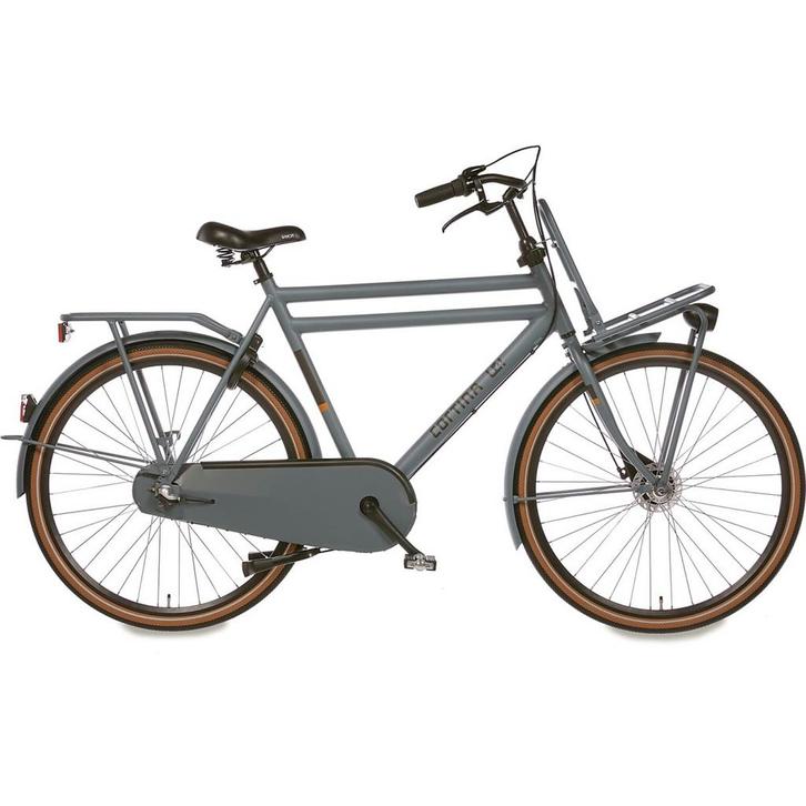 Cortina U4 Transport Mouse Grey Matt Heren 2025, Fietsen en Brommers, Fietsen | Heren | Herenfietsen, Nieuw, Overige merken, Ophalen