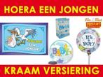 Geboorte versiering jongens - ruim aanbod & scherpe prijzen, Hobby en Vrije tijd, Feestartikelen, Nieuw, Ophalen of Verzenden