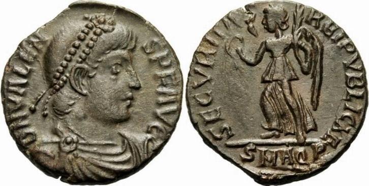 Centenionalis Roemisches Kaiserreich Valens Aquileia 367-..., Postzegels en Munten, Munten | Europa | Niet-Euromunten, Verzenden