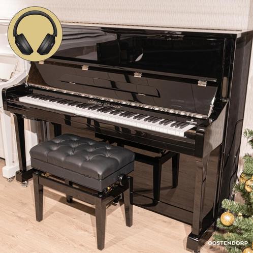 Sebastian Steinwald 121 (AdSilent2) PWH zilver silent piano, Muziek en Instrumenten, Piano's