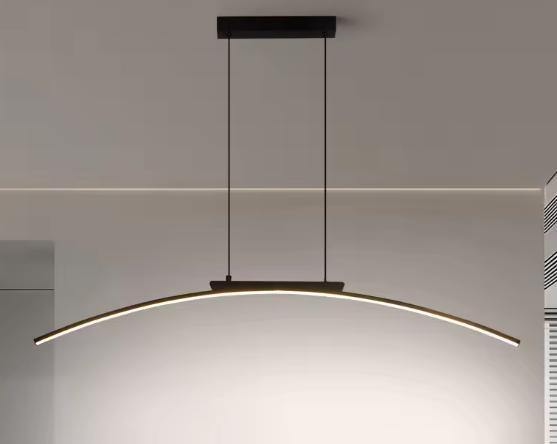 Moderne LED Boog Hanglamp – Minimalistisch & Energiezuinig, Huis en Inrichting, Lampen | Hanglampen, Nieuw, Verzenden
