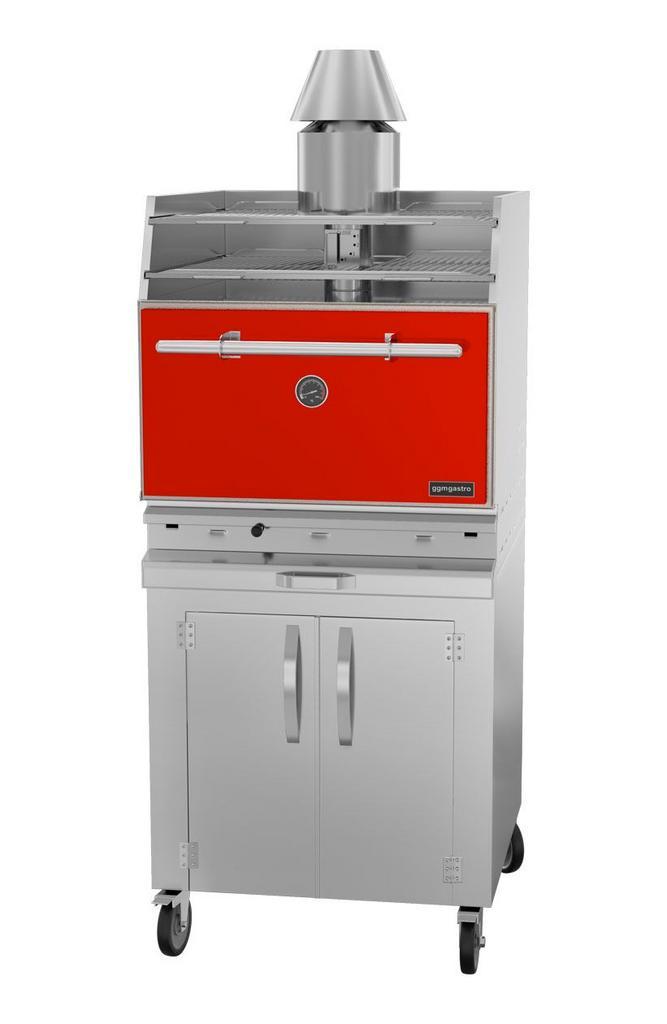 GGM Gastro | Houtskooloven - 704mm - met grillrooster en |, Zakelijke goederen, Horeca | Keukenapparatuur, Nieuw in verpakking