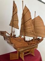 Maritieme objecten - Jonk uit China - Hout, Katoen