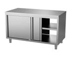 Unninox Doorgeef Werktafel 2 Zijdes Schuifdeuren | RVS | 200, Ophalen of Verzenden, Nieuw in verpakking