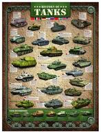 Eurographics puzzel History of Tank van €15,99 voor €11,19, Ophalen of Verzenden, Nieuw