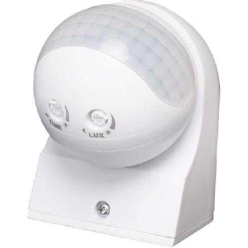 Bewegingssensor - Opbouw - Wit - 180° 12m - Spatwaterdicht, Huis en Inrichting, Lampen | Overige, Nieuw, Ophalen of Verzenden