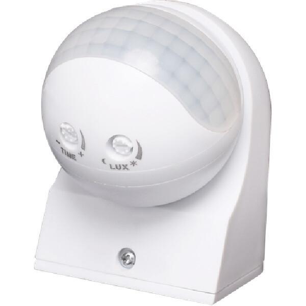 Bewegingssensor - Opbouw - Wit - 180° 12m - Spatwaterdicht, Huis en Inrichting, Lampen | Overige, Nieuw, Ophalen of Verzenden