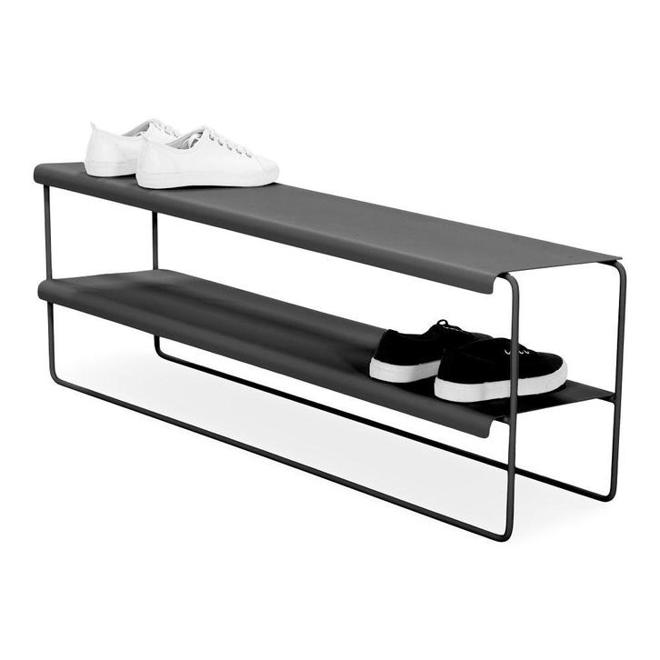 Spinder Design Nivo 100 schoenenrek - zwart, Huis en Inrichting, Kasten | Schoenenkasten, Nieuw, Verzenden