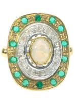 Zonder Minimumprijs - Ring - 22 karaat Geel goud, Zilver, Nieuw