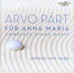 cd - Arvo PÃ¤rt - FÃ¼r Anna Maria (Complete Piano Music), Verzenden, Zo goed als nieuw