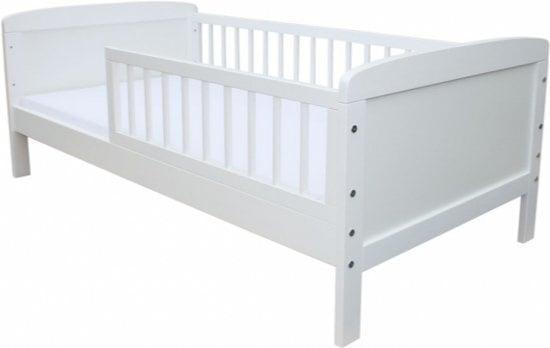 Ruim Peuterbed voor Knuffels en Verhaaltjes - Wit 140x70c..., Kinderen en Baby's, Kinderkamer | Bedden, Nieuw, Ophalen of Verzenden