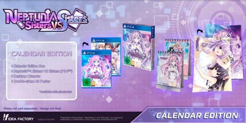 Neptunia Sisters VS Sisters-Calendar Edition (PlayStation 4), Spelcomputers en Games, Games | Sony PlayStation 4, Nieuw, Ophalen of Verzenden