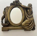 Spiegel - Glas, Messing - Lieve dame bij het meer, Antiek en Kunst