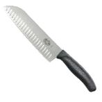 Gekarteld Santoku mes | 17 cm, Verzenden