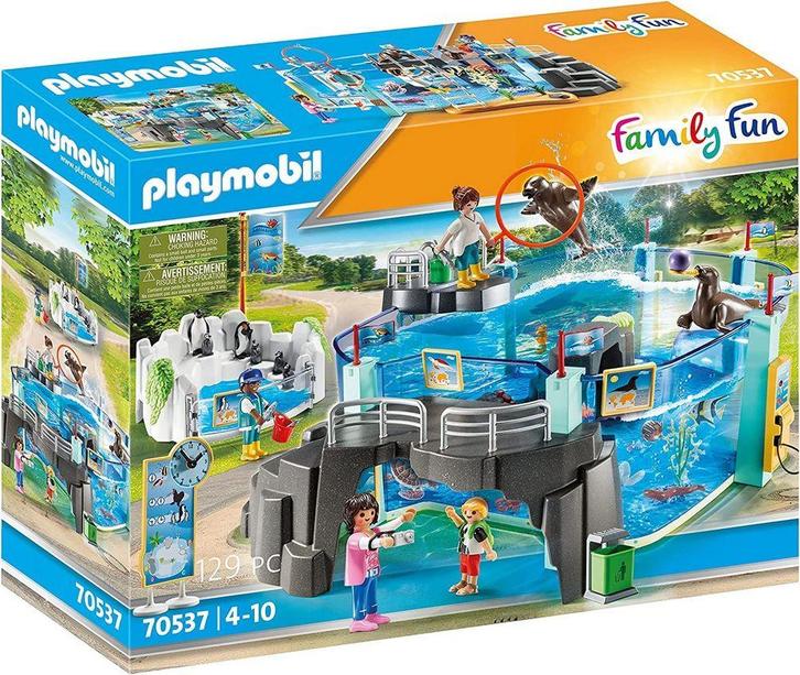 Playmobil Family Fun Aquarium Mega Set - 70537 (Nieuw), Kinderen en Baby's, Speelgoed | Playmobil, Nieuw, Verzenden