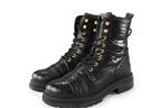 Omoda Veterboots in maat 38 Zwart | 10% extra korting, Verzenden, Zwart, Omoda, Overige typen
