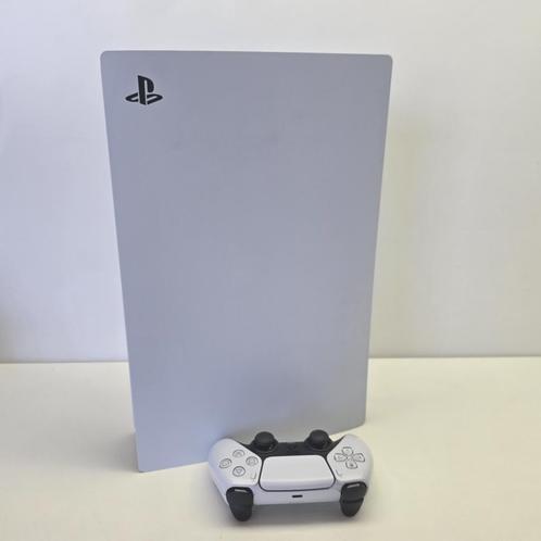 Playstation 5 Disc Edition Incl. Controller | Nette Staat, Spelcomputers en Games, Spelcomputers | Sony PlayStation 5, Nieuw, Ophalen of Verzenden