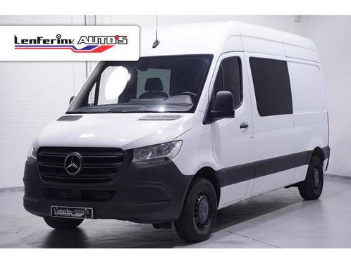 Mercedes-Benz Sprinter 314 CDI 143 pk L2H2 Dubbel Cabine 5p, Auto's, Bestelauto's, Lease, Handgeschakeld, Diesel, Plug-in hybride