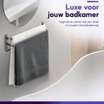 JDK - Handdoekrek 2 delig - Zelfklevende Baddoekrek Badkamer, Ophalen of Verzenden, Zo goed als nieuw