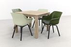 Hartman Sophie tuinstoel Moss & french/Rome grey 100 cm. -, Tuin en Terras, Tuinsets en Loungesets, Verzenden, Nieuw, Hout, Tuinset