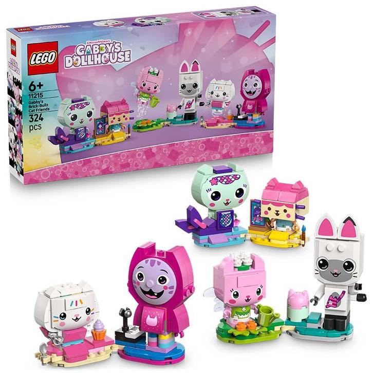 LEGO Gabbys Dollhouse - Gabbys Brick-Built Cat Friends, Kinderen en Baby's, Speelgoed | Duplo en Lego, Ophalen of Verzenden