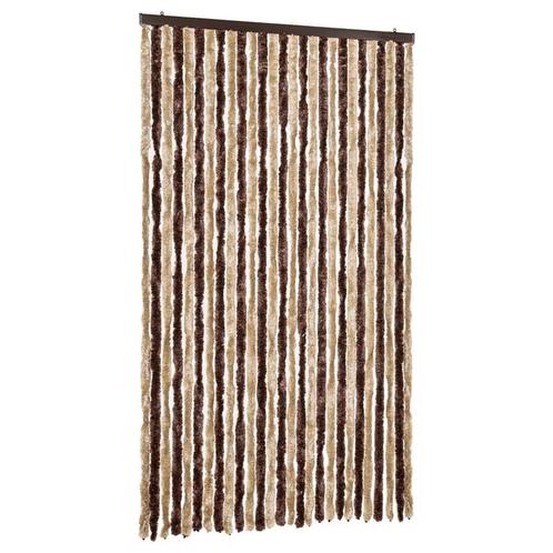 Vliegengordijn Chenille Beige - Retourdeal Camper/Caravan, Doe-het-zelf en Verbouw, Deuren en Horren, Nieuw, Kunststof, Hordeur