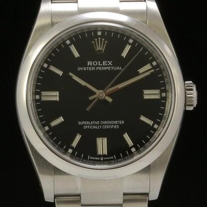 Rolex Oyster Perpetual 36 126000 uit 2023, Sieraden, Tassen en Uiterlijk, Horloges | Heren, Polshorloge, Gebruikt, Rolex, Verzenden