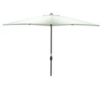 Garden Impressions Lotus parasol 250x250 cm - olive, Tuin en Terras, Nieuw, Verzenden