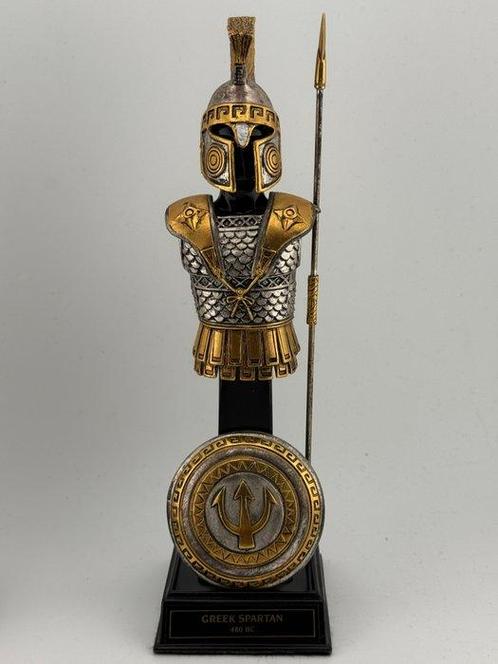 Franklin Mint - Militaire miniatuur beeldjes - Greek Spartan, Kinderen en Baby's, Speelgoed | Overig