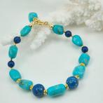 Turquoise - Zilver, Verguld - Armband - TURCHESE AMERICANO