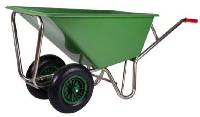 Mestkruiwagen XXL Poly 160Ltr 2 wielen (incl. montage), Doe-het-zelf en Verbouw, Overige Doe-het-zelf en Verbouw, Nieuw, Verzenden