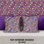 ETRO Home -New Collection 2025 Nieuwe set van vier - Kussen